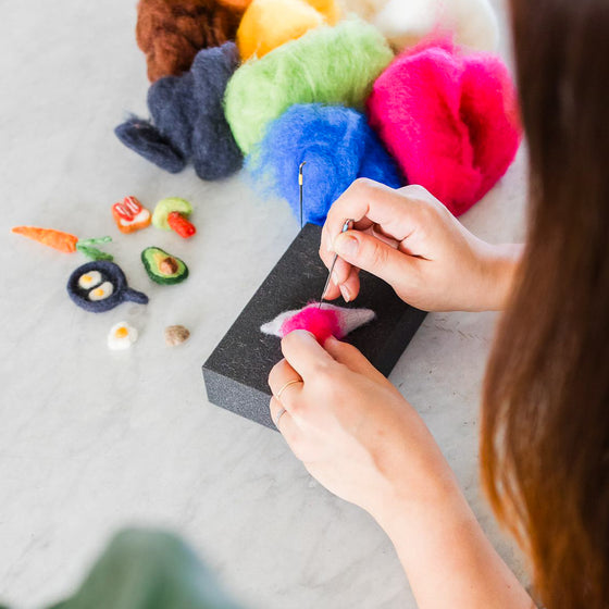 Needle Felting Workshop (Food Edition)