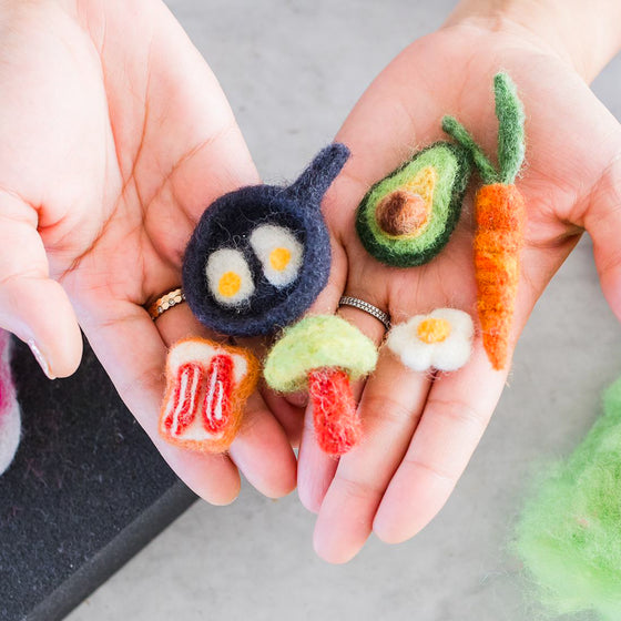 Needle Felting Workshop (Food Edition)