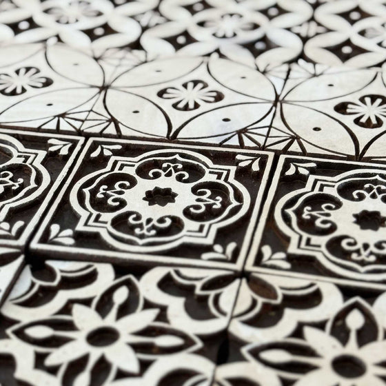 Indian Wooden Printing Blocks (Peranakan Tiles)