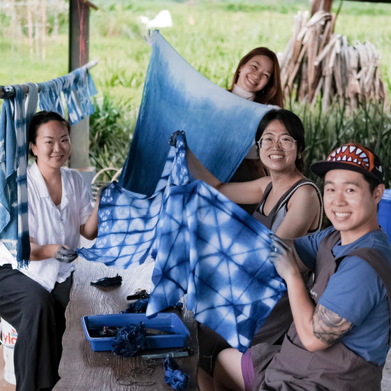 Textile Travel - 5D4N Indigo Shibori Masterclass Retreat