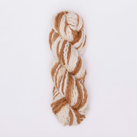 KINUA Handspun Flamé Yarn (Marble Toffee)