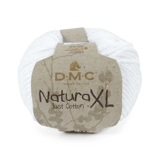 DMC Natura XL Just Cotton Yarn (01 Blanc)