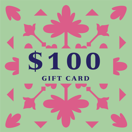 $100 Gift Card for workshops, diy kits, craft materials.