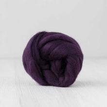  Fine Merino Wool Roving - Blackberry