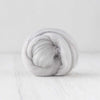 pastel grey cloud merino roving