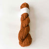 burnt orange amber jute yarn for crochet and macrame