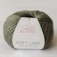  Laines Du Nord Soft Lino Yarn - No. 11 Moss