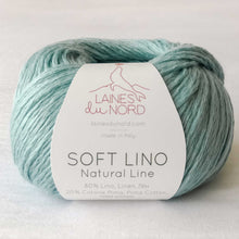  Laines Du Nord Soft Lino Yarn - No. 13 Sea Glass