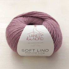  Laines Du Nord Soft Lino Yarn - No. 9 Lilac