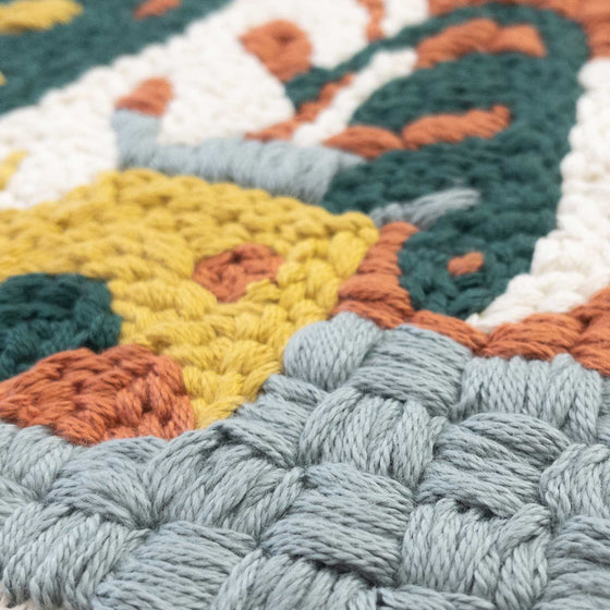DIY Punch Needle Kit (Chunky Yarn) - Monstera Plant