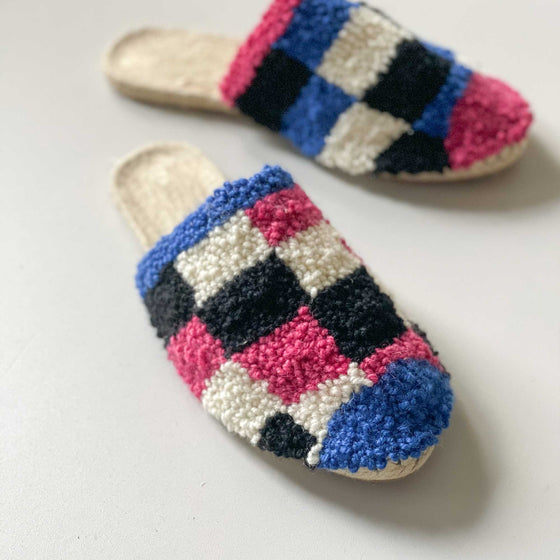 Punch Needle Espadrilles Slippers Workshop