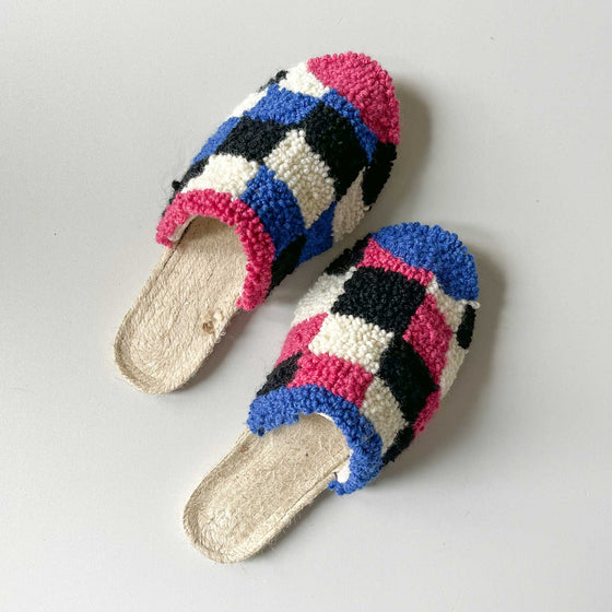 Punch Needle Espadrilles Slippers Workshop