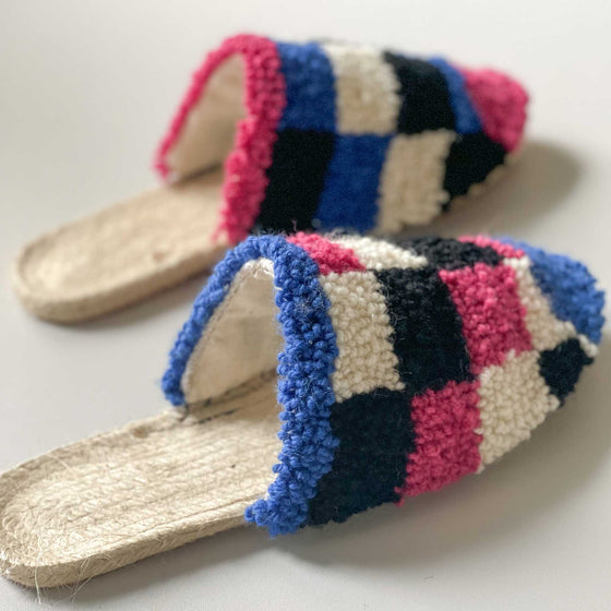 Punch Needle Espadrilles Slippers Workshop