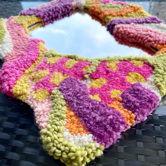 Punch Needle Mirror Frame Workshop