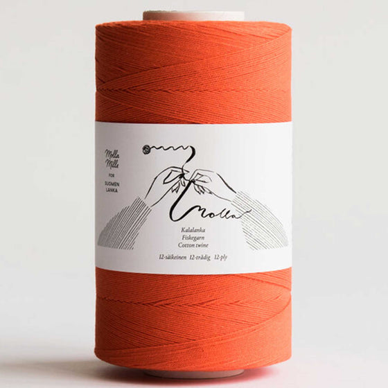 Molla Cotton Twine 12 Ply - Tomato No. 44