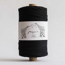  Suomen Lanka Moppari Mop Yarn (Black No. 8)