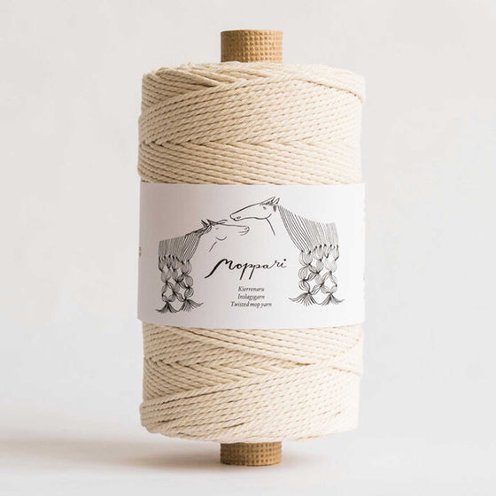 Suomen Lanka Moppari Mop Yarn (Raw White No. 2)